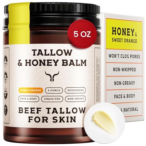 beef tallow for skin tallow and honey balm for face gift r...