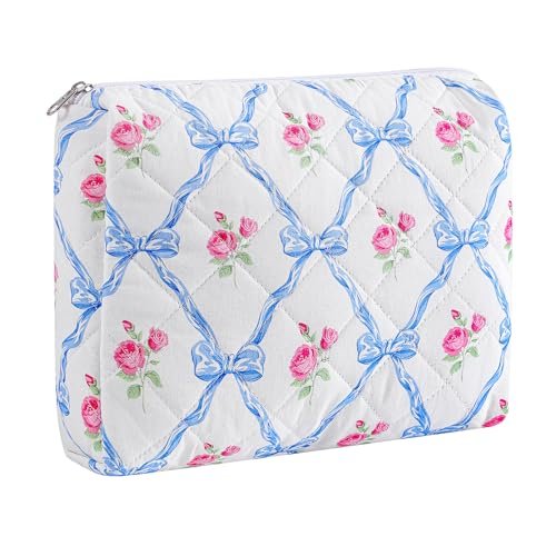HHQQWZ Makeup Bag Travel Cosmetic Bag for Women Girls, Zipper... hhqqwz makeup bag travel cosmetic bag for women girls, zipper...