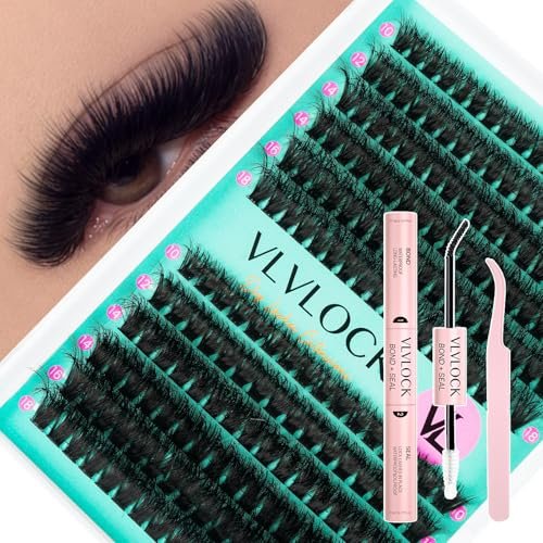 Lash Clusters Kit 80D 100D Individual Lashes D Curly Cluster E... lash clusters kit 80d 100d individual lashes d curly cluster e...