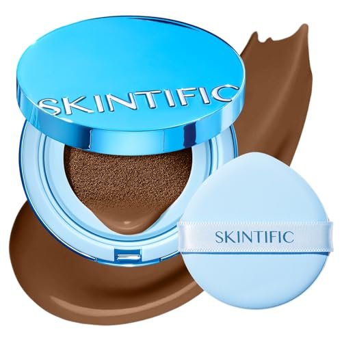 skintific velvet matte cushion foundation blue #10n natural es...