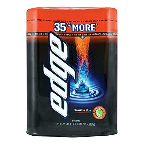binoa edge sensitive skin advanced shave gel