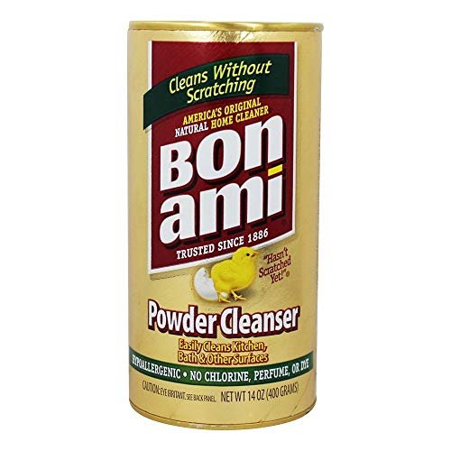 bon ami all natural powder cleanser kitchen & bath 14 oz.