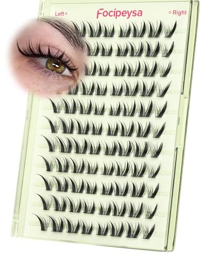Focipeysa Cat Eye Lash Clusters Spikes Eyelashes Clusters Natu... focipeysa cat eye lash clusters spikes eyelashes clusters natu...