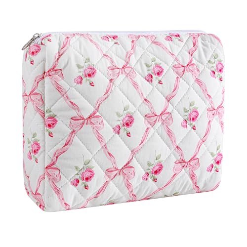 HHQQWZ Makeup Bag Travel Cosmetic Bag for Women Girls, Zipper... hhqqwz makeup bag travel cosmetic bag for women girls, zipper...