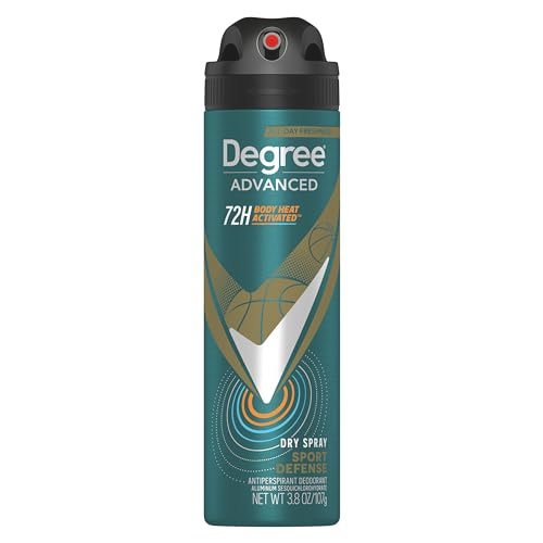 Degree Men Antiperspirant Deodorant Dry Spray Sport Defense 72... degree men antiperspirant deodorant dry spray sport defense 72...