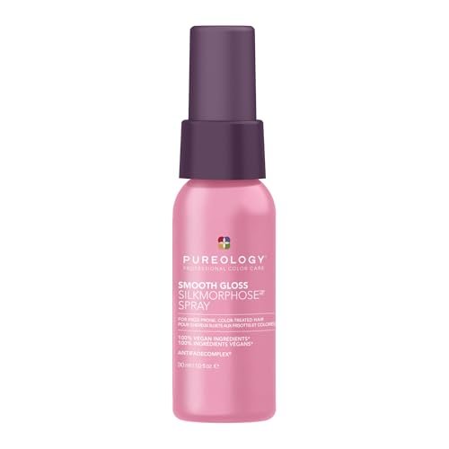 pureology smooth gloss silkmorphose spray heat activated lea...