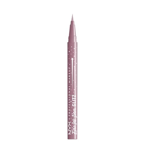 nyx professional makeup epic ink glitz liner, waterproof metal...
