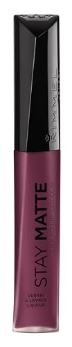 rimmel london stay matte liquid lip color with full coverage k...