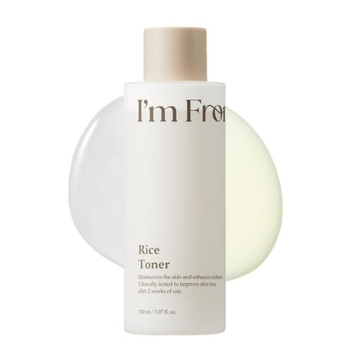 i'm from rice toner, korea glow milky rice toner, niacinamide,...