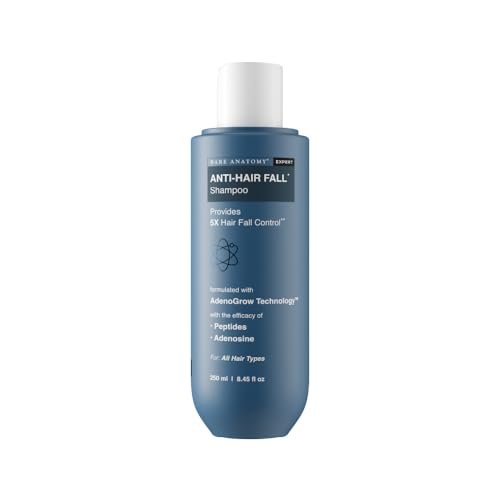 bare anatomy anti hair fall shampoo | provides 5x hair fall co...