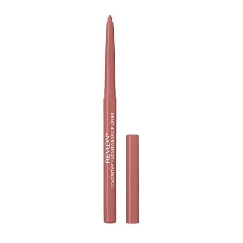 revlon colorstay lip liner makeup with built in sharpener, lon...