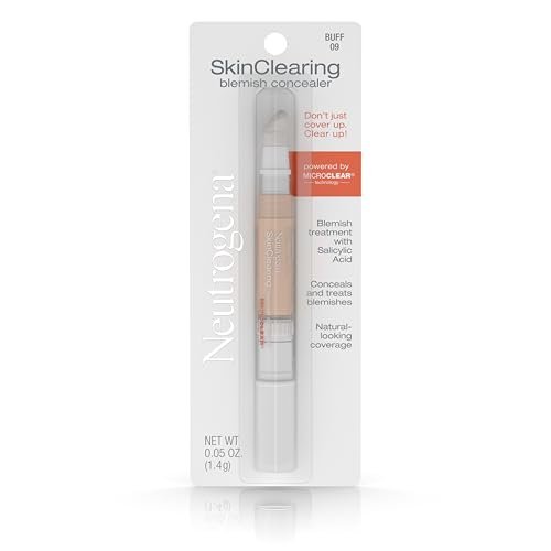 neutrogena skinclearing blemish concealer, buff 09, .05 oz.