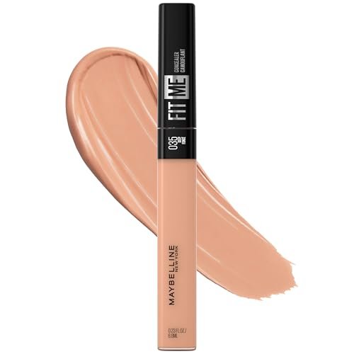 maybelline new york fit me liquid concealer makeup, natural co...