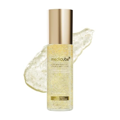 medicube jelly mist serum with kojic acid turmeric | 2 in 1 da...