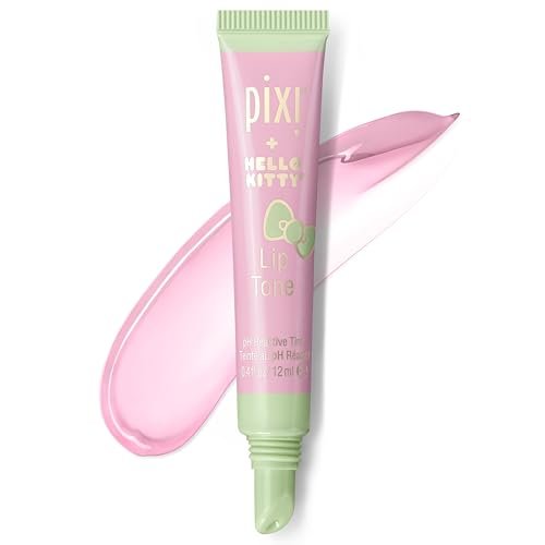 pixi beauty + hello kitty liptone, ph reactive lipgloss