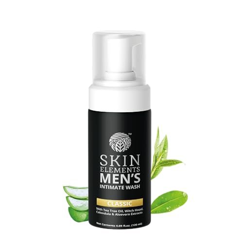skin elements intimate wash for men | ph balanced foaming wash...