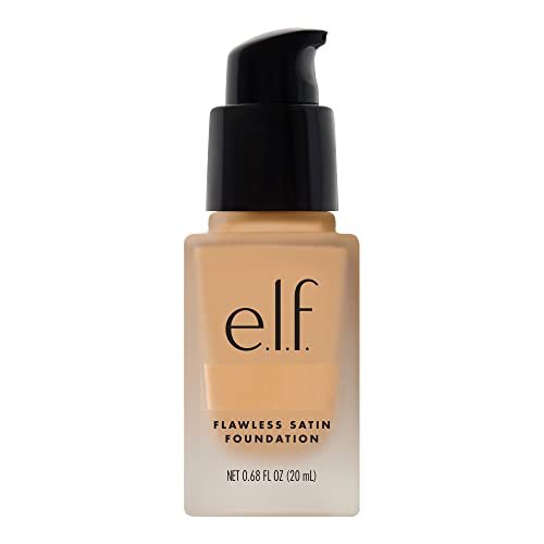 e.l.f. flawless finish foundation, improves uneven skin tone,...