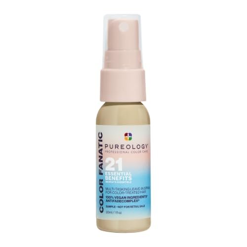 pureology color fanatic multi tasking leave in spray, 21 benef...