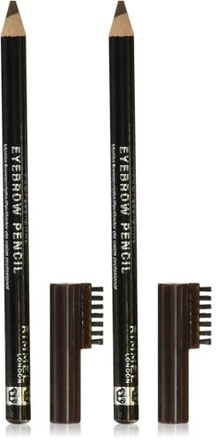 rimmel london brow this way professional eyebrow pencil,long w...