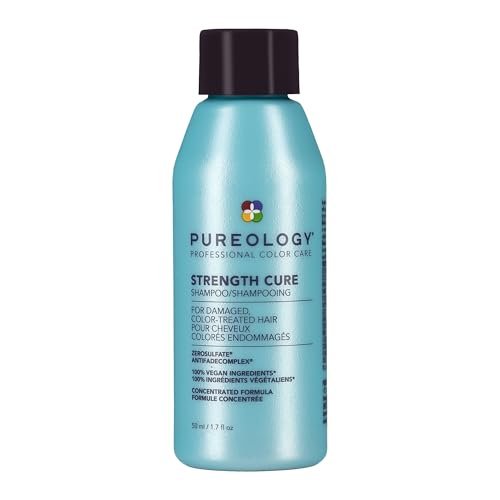 pureology strength cure shampoo for damaged or color treated...