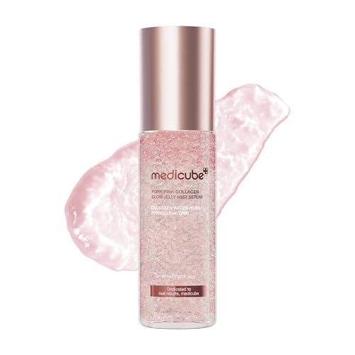 medicube jelly mist serum with pink pdrn collagen | dual textu...