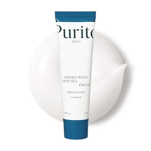 purito deep sea cream, hydration, lightweight, for all skin ty...