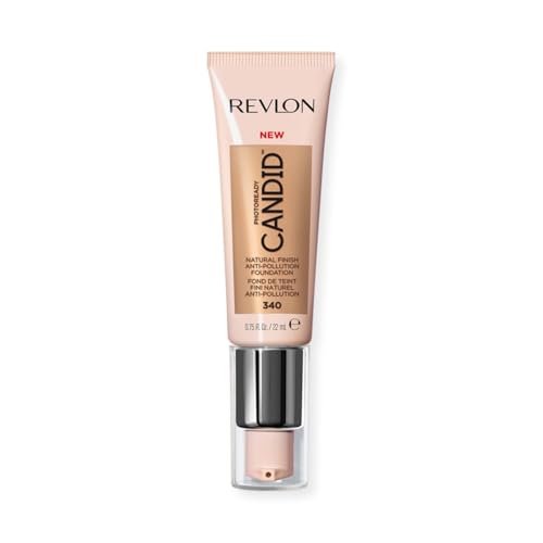 revlon photoready candid natural finish foundation, with anti ...