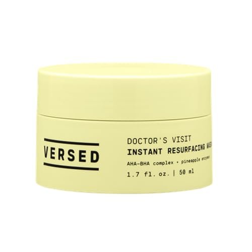 versed doctor’s visit instant resurfacing face mask aha, bha...