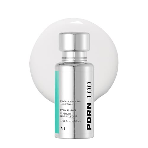 vt cosmetics pdrn 100 essence, intensive glow serum, 100,000pp...