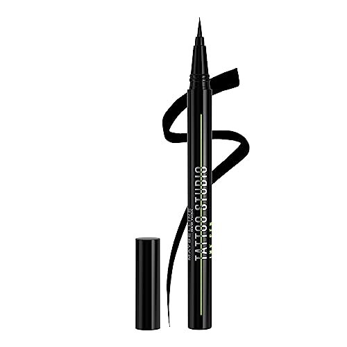 maybelline tattoo studio ink pen liquid eyeliner, up to 24 hou...