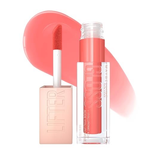 maybelline new york lifter gloss hydrating lip gloss with hyal...