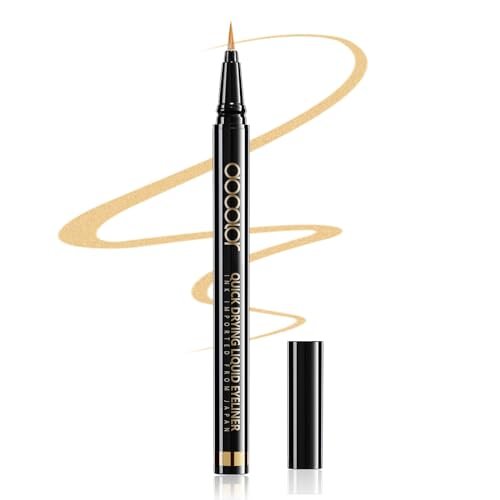 docolor gold liquid eyeliner waterproof – long lasting shimmer...