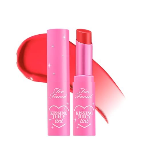 too faced kissing juicy tint lip balm | hydrating, long lastin...