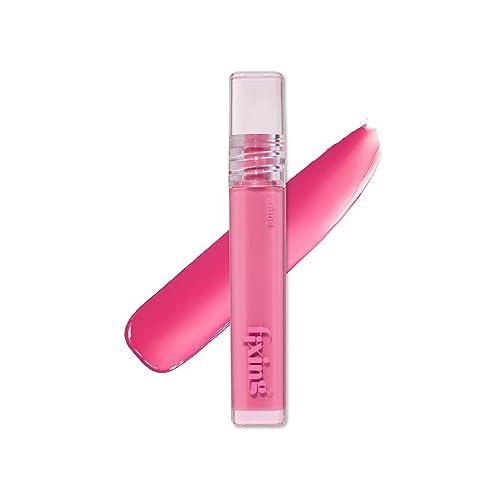 etude glow fixing tint #7 cold fuchia | non sticky glossy shin...
