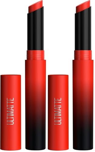 maybelline color sensational ultimatte matte lipstick, non dry...