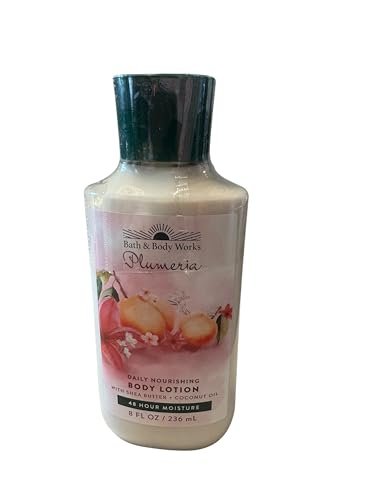 bath & body works plumeria body and hand lotion pack of, 8oz