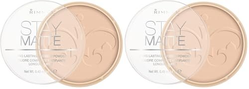 rimmel london stay matte 011 creamy natural pressed powder...