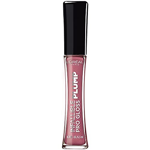 l'oreal paris infallible pro gloss plump lip gloss with hyalur...