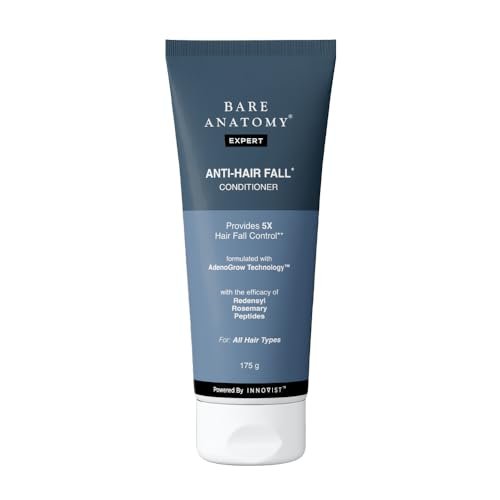bare anatomy anti hair fall conditioner for hair fall with red...