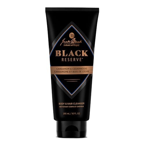 jack black black reserve body & hair cleanser, 10 fl oz – ca...