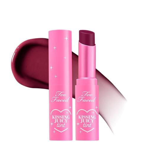 too faced kissing juicy tint lip balm | hydrating, long lastin...