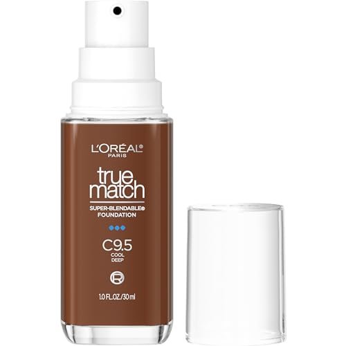 l'oreal paris true match super blendable foundation, medium co...
