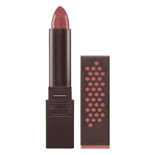 burt's bees 100% natural moisturizing lipstick, fuchsia flood...