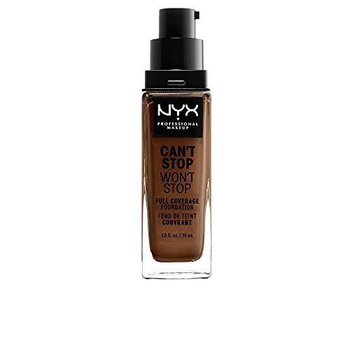 nyx professional makeup can't stop won't stop foundation, 24h...