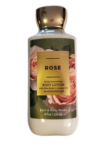bath & body works rose body and hand lotion pack of, 8oz