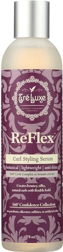treluxe, styling serum reflex curl, 8 ounce