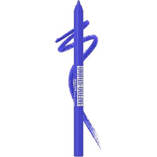 maybelline tattoo studio sharpenable gel pencil waterproof eye...