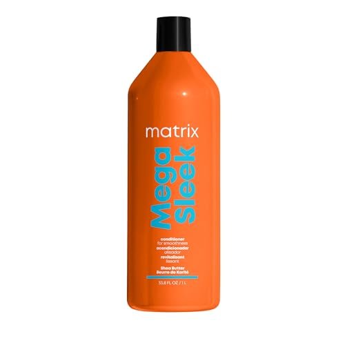 matrix mega sleek conditioner smoothing and detangling, mois...