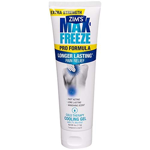 zim's max freeze pro formula gel, 4 ounce