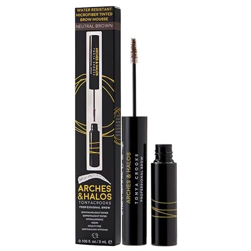 arches and halos microfiber tinted brow mousse richly pigmen...